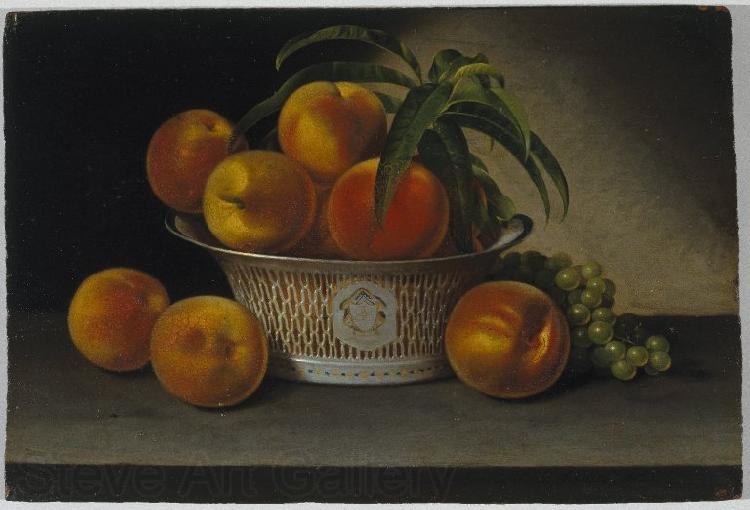 Raphaelle Peale Still Life with Peaches Norge oil painting art